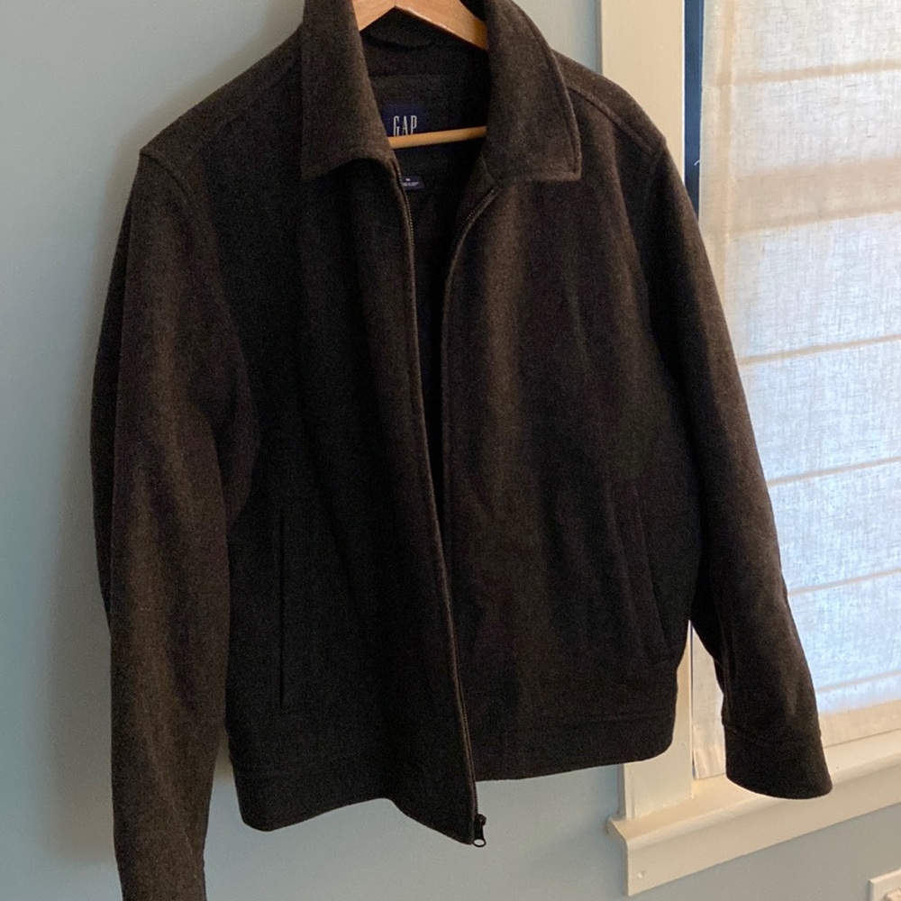 Dark Gray Winter Jacket - Medium - image 1